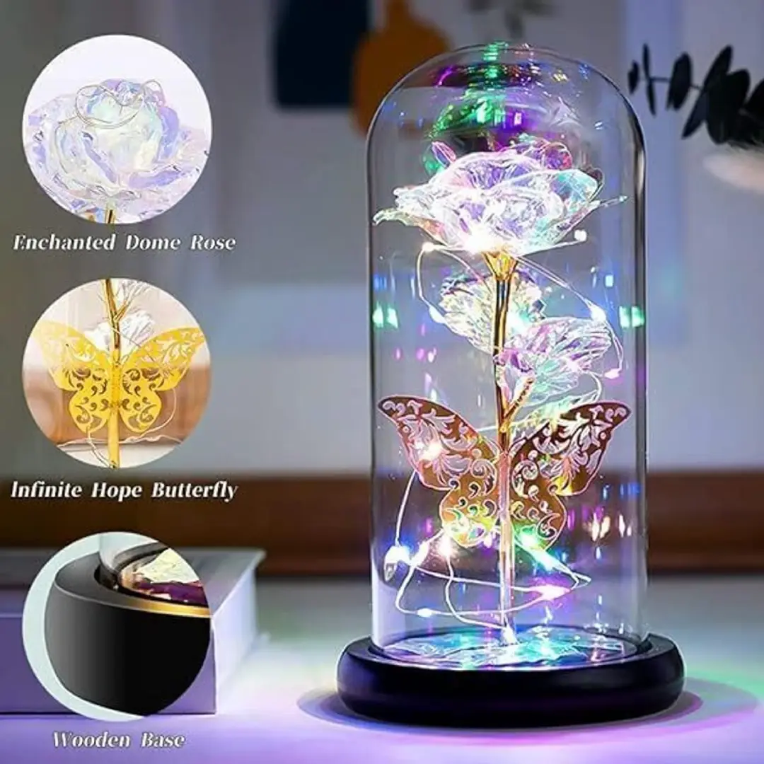 Artificial Flower Gift Set