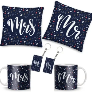 Cushion, Mug, Keychain Gift Set
